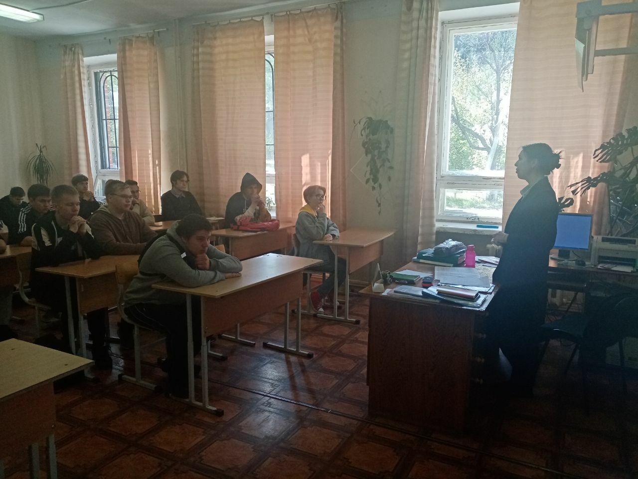 Профориентационные мероприятия с Сысертским центром занятости